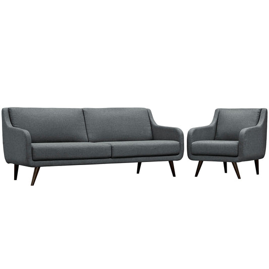 Verve Living Room Set Set Of 2 By Modway - EEI-2447 | Sofas | Modishstore - 7