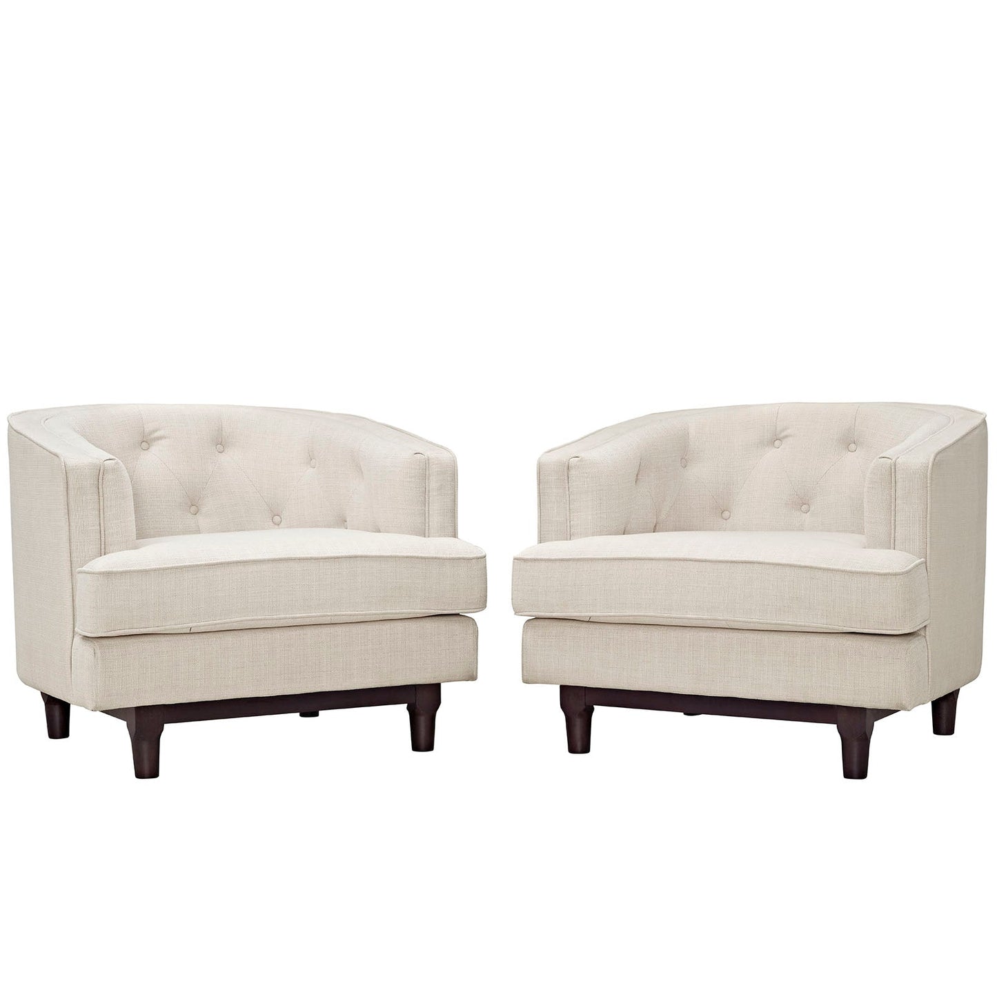 Modway Coast Armchairs - Set of 2 | Armchairs | 