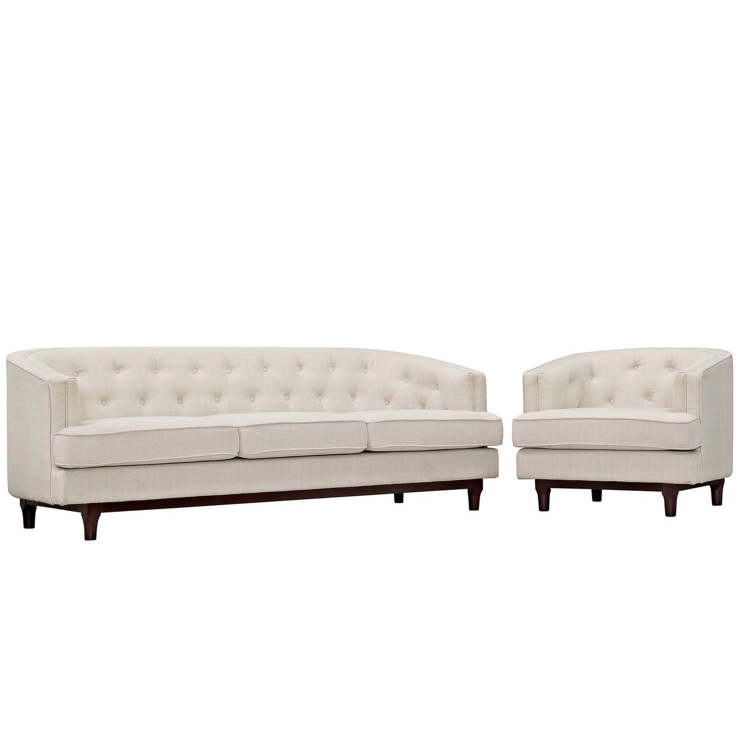 Modway Coast Living Room Set - Set of 2 | Sofas | 