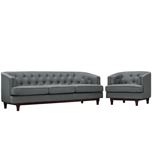 Modway Coast Living Room Set - Set of 2 | Sofas | 
