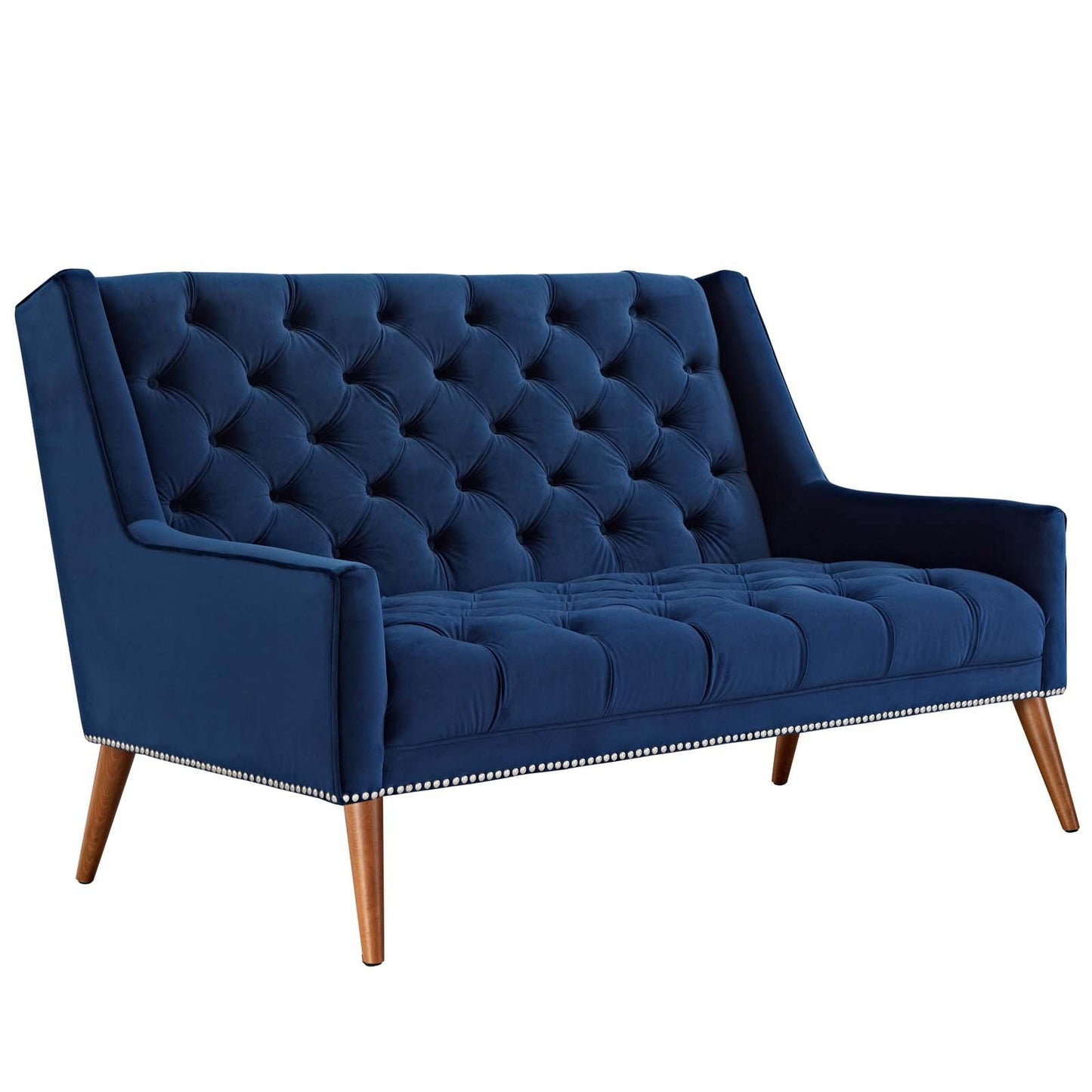 Modway Peruse Velvet Loveseat | Loveseats | Modishstore-17