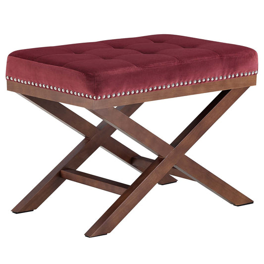 Facet Velvet Bench By Modway - EEI-2571 | Benches - 2