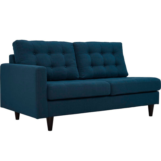Modway Empress Left-Facing Upholstered Fabric Loveseat | Loveseats | 