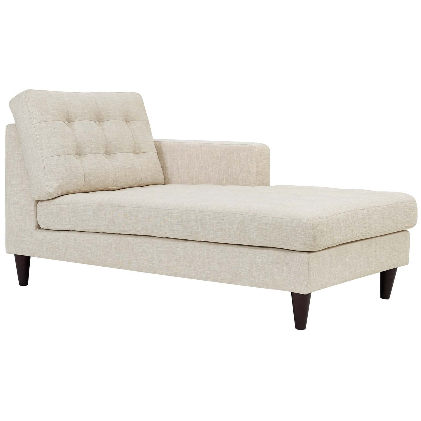 Empress Right-Arm Upholstered Fabric Chaise By Modway - EEI-2597 | Sofas - 2