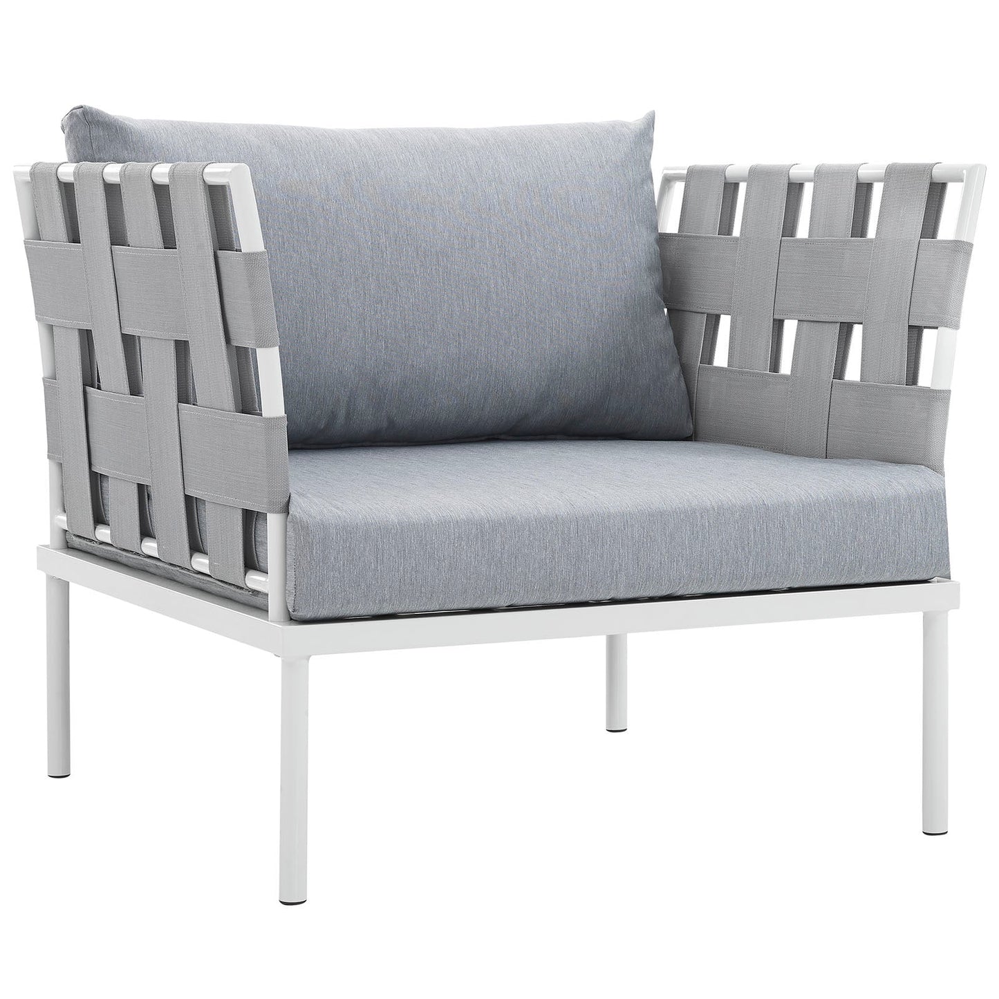 Modway Harmony Outdoor Patio Aluminum Armchair | Outdoor Chairs | 