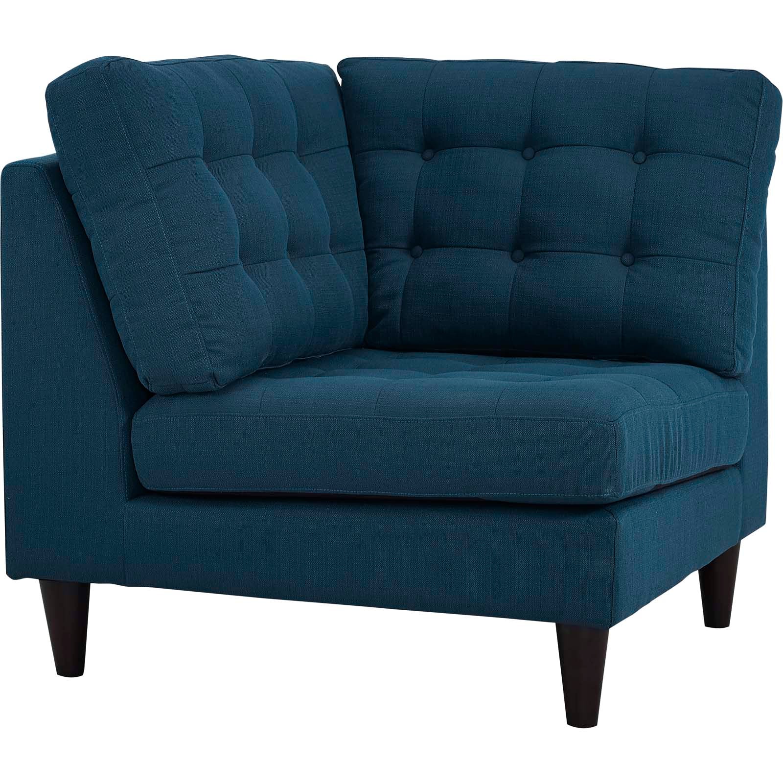 Modway Empress Upholstered Fabric Corner Sofa | Sofas | 