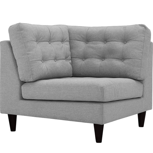 Modway Empress Upholstered Fabric Corner Sofa | Sofas | 