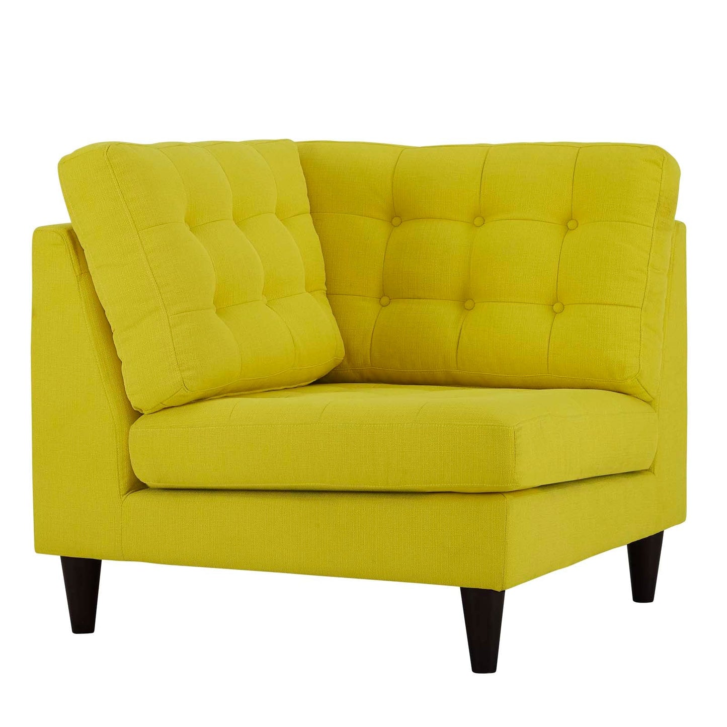 Modway Empress Upholstered Fabric Corner Sofa | Sofas | 