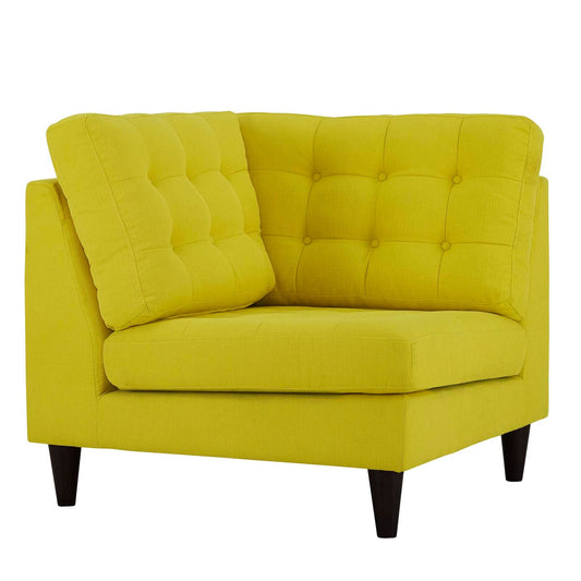 Modway Empress Upholstered Fabric Corner Sofa | Sofas | 