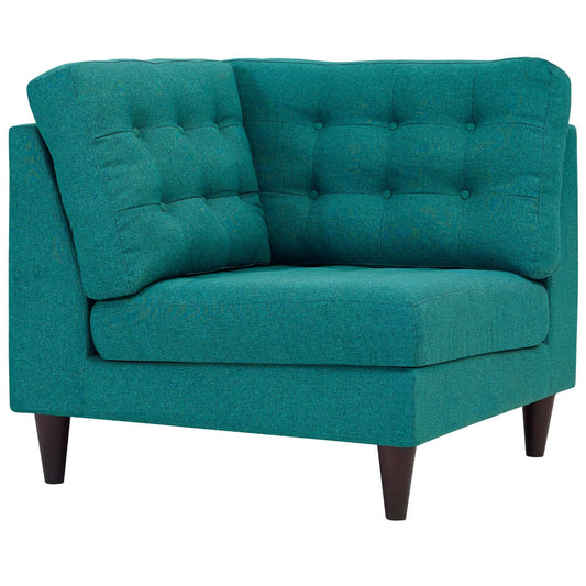 Modway Empress Upholstered Fabric Corner Sofa | Sofas | 