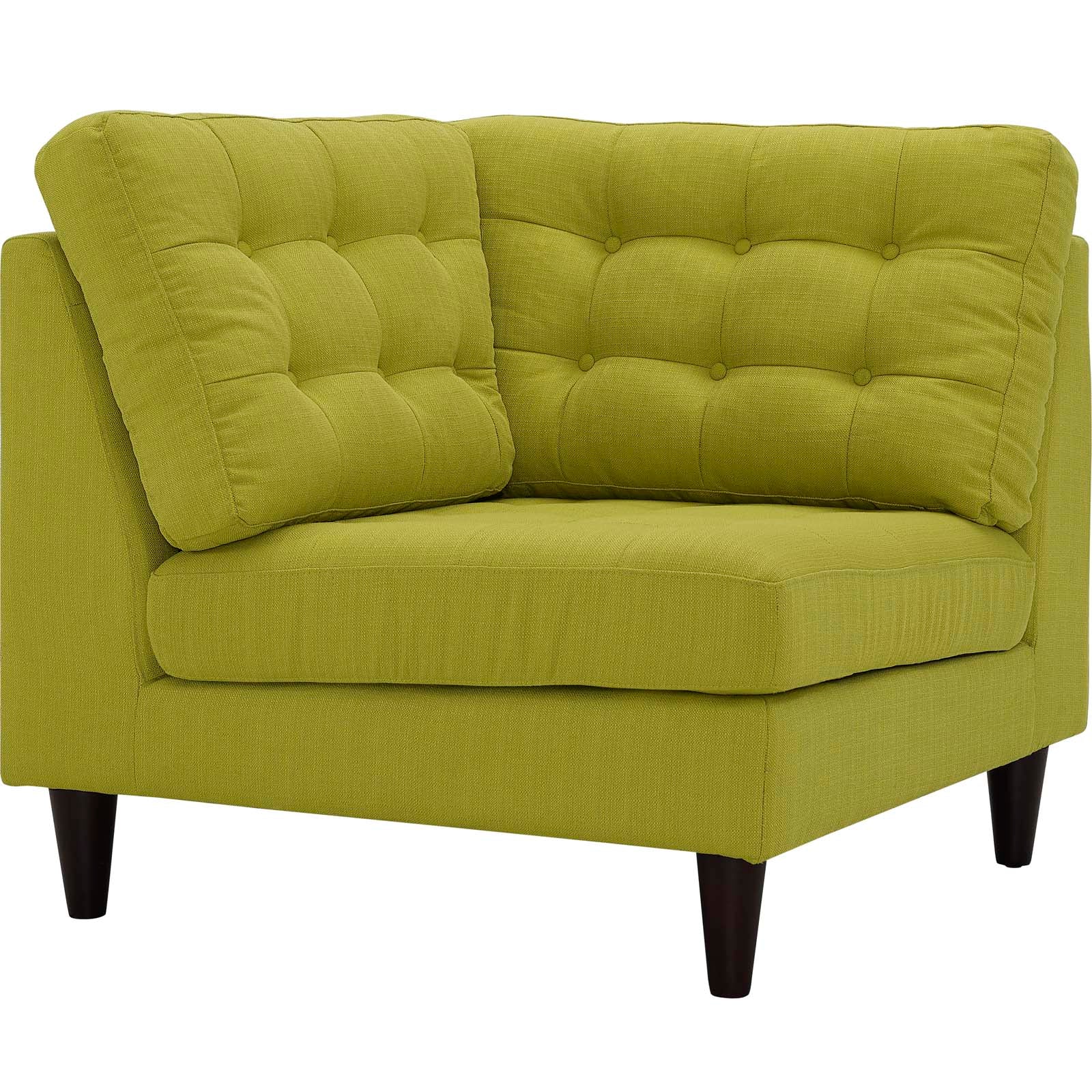 Modway Empress Upholstered Fabric Corner Sofa | Sofas | 