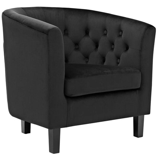 Modway Prospect Performance Velvet Armchair | Armchairs | Modishstore-10