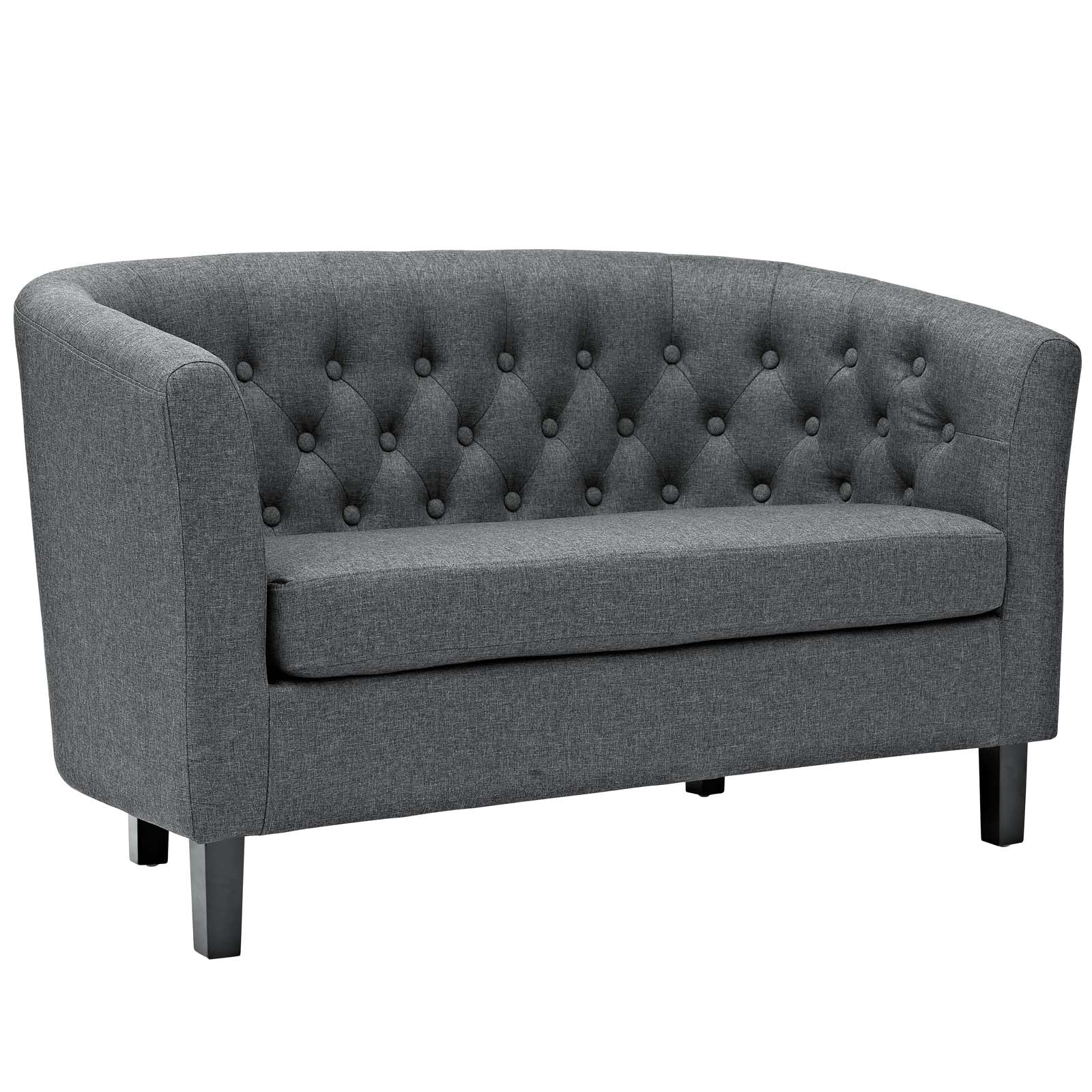 Modway Prospect Upholstered Fabric Loveseat | Loveseats | Modishstore-46