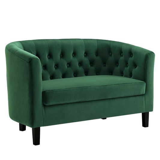 Modway Prospect Performance Velvet Loveseat | Loveseats | Modishstore-3