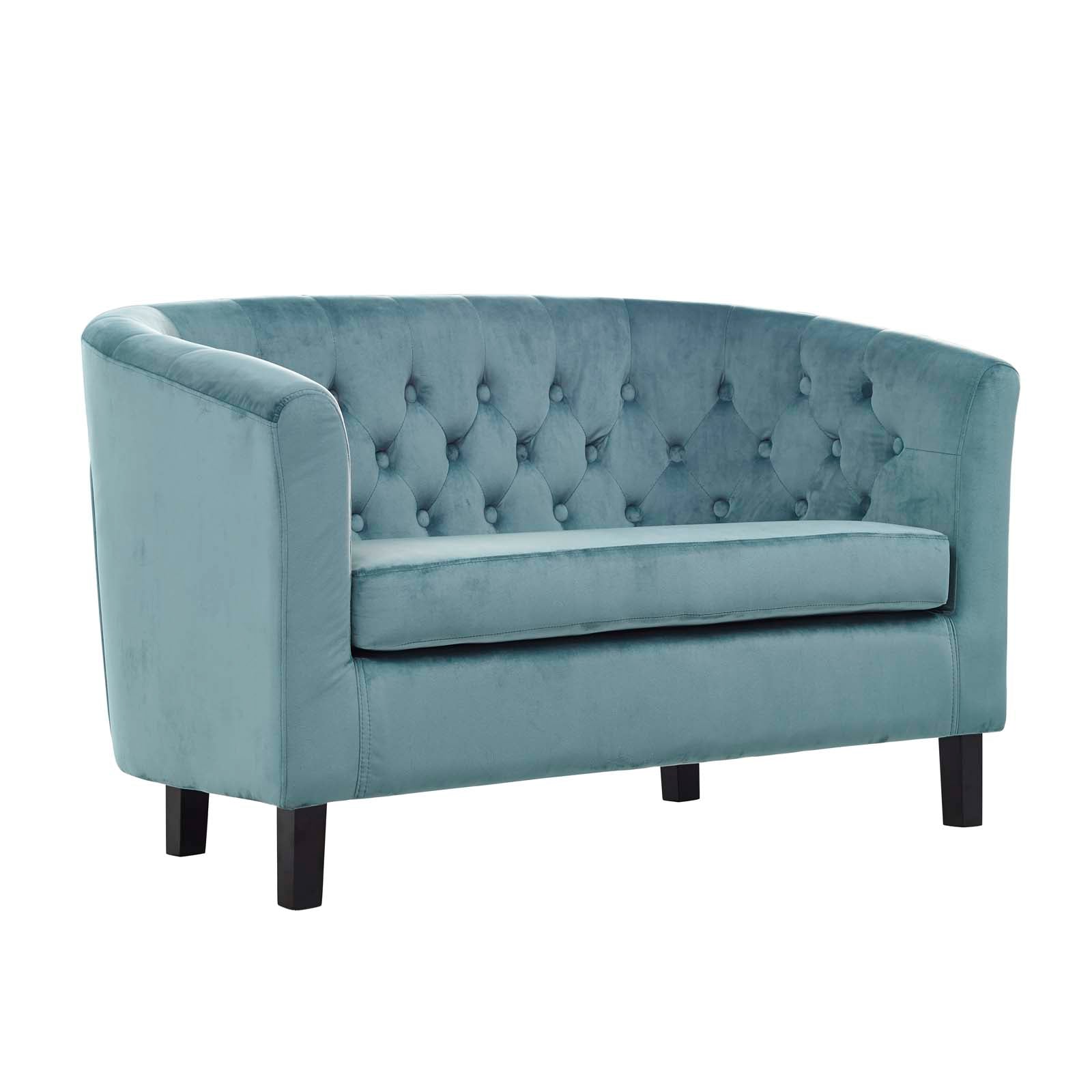 Modway Prospect Velvet Loveseat | Loveseats | Modishstore-18