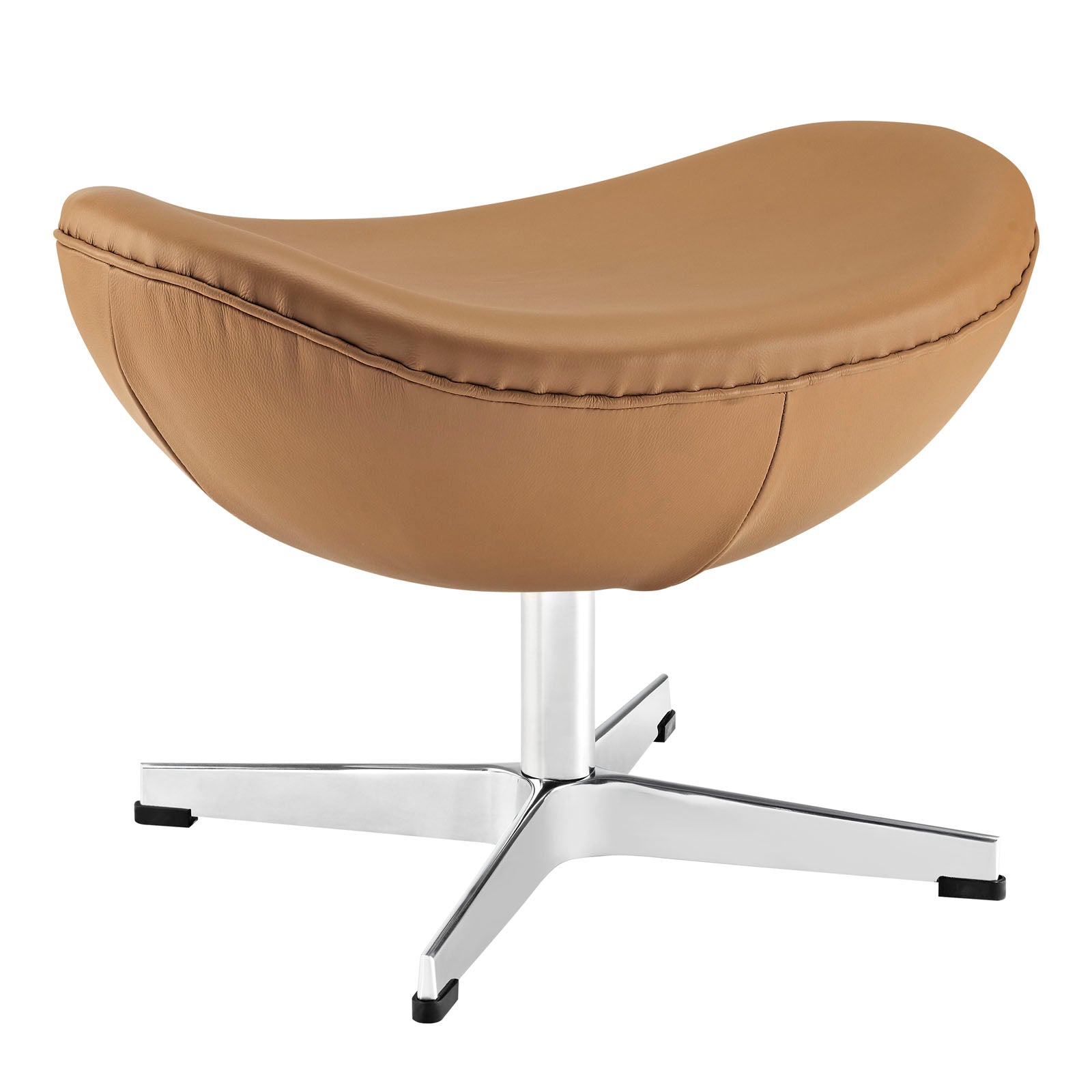 Modway Glove Leather Ottoman | Ottomans | 