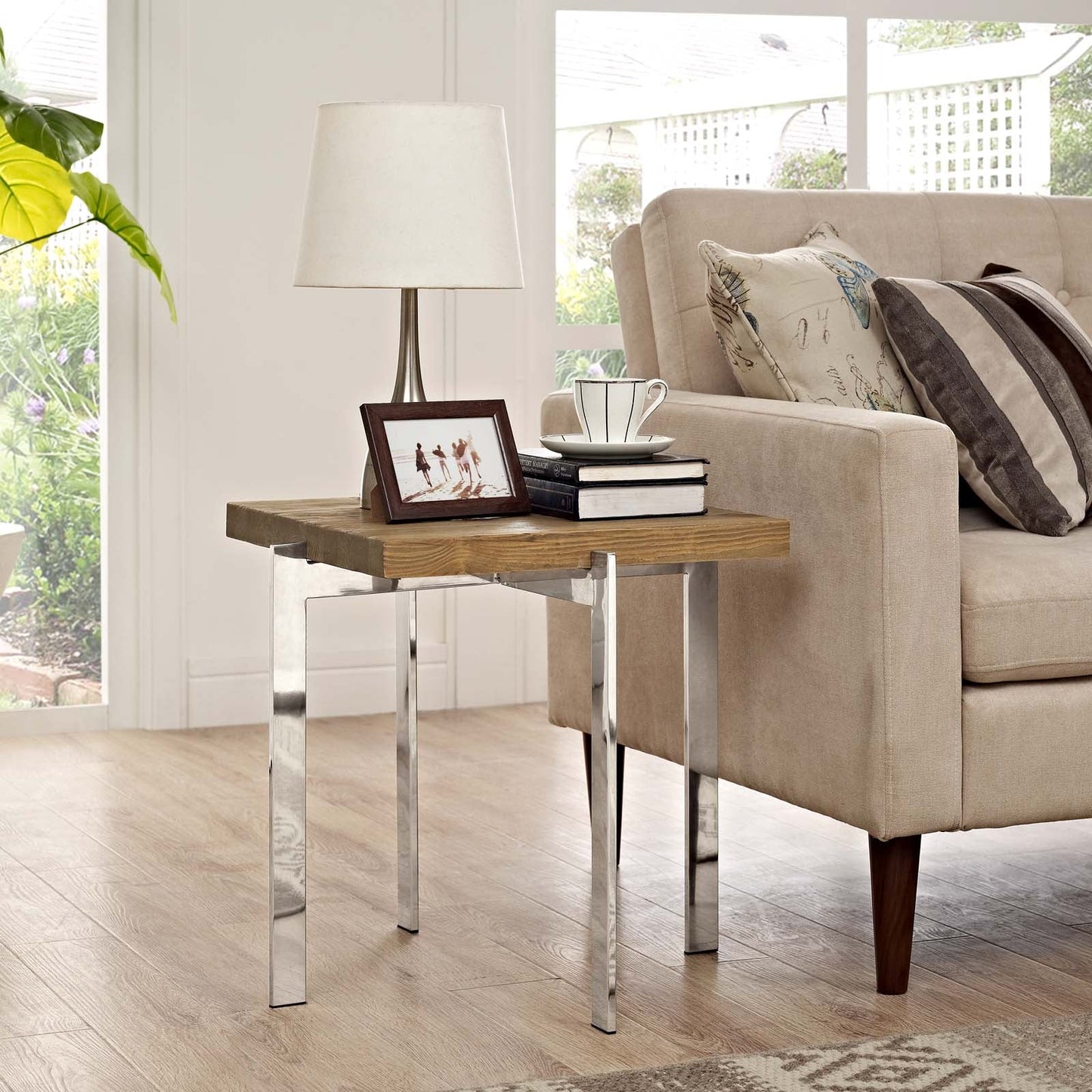 Diverge Wood Side Table By Modway - EEI-2647 | Side Tables