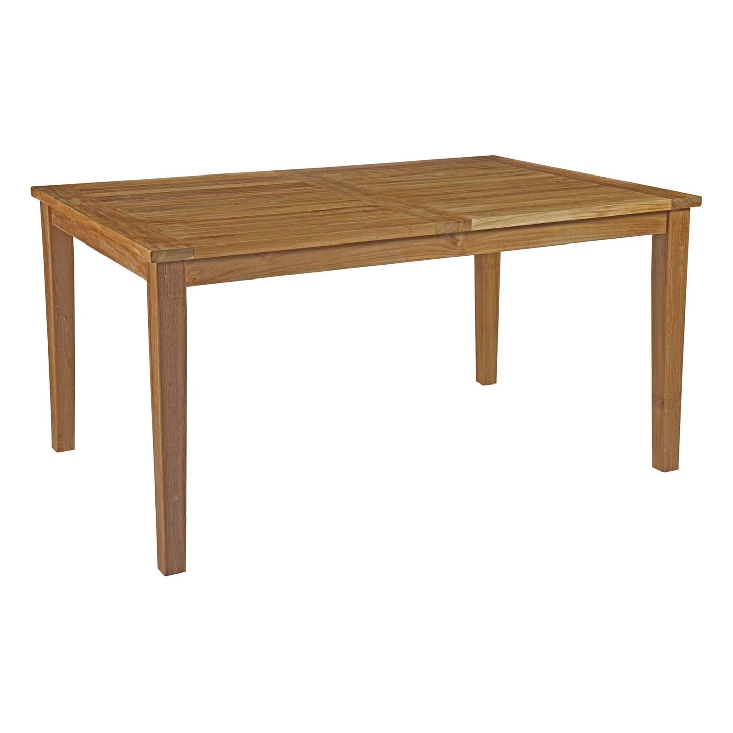 Modway Marina Outdoor Patio Teak Dining Table | Dining Tables | Modishstore-2