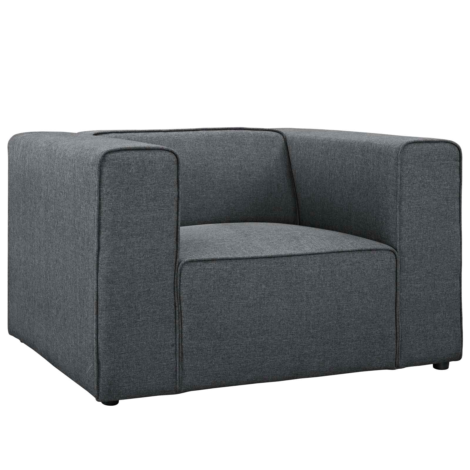 Modway Mingle Upholstered Fabric Armchair | Armchairs | Modishstore-4