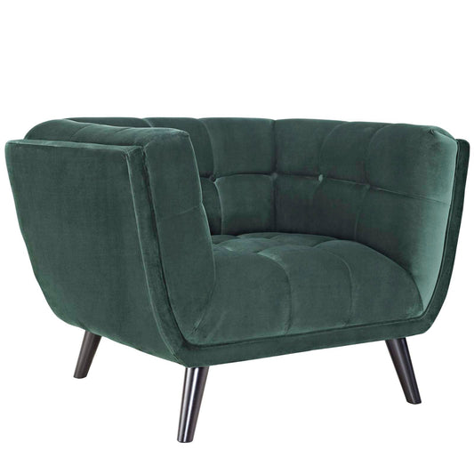Modway Bestow Velvet Armchair | Armchairs | 