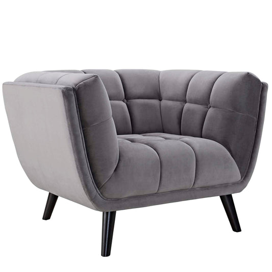 Modway Bestow Velvet Armchair | Armchairs | 
