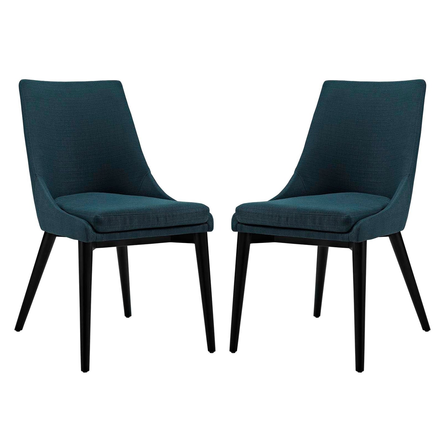 Modway Viscount Set of 2 Fabric Dining Side Chair | Dining Chairs | Modishstore-9