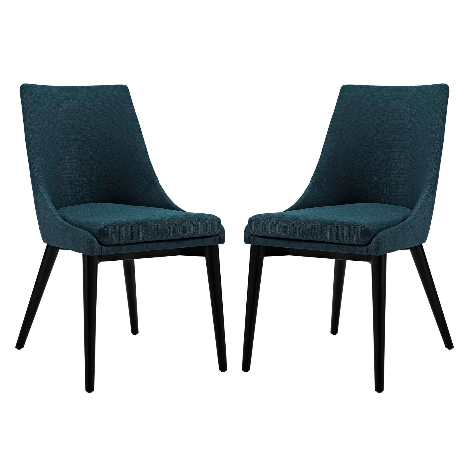 Modway Viscount Set of 2 Fabric Dining Side Chair | Dining Chairs | Modishstore-9