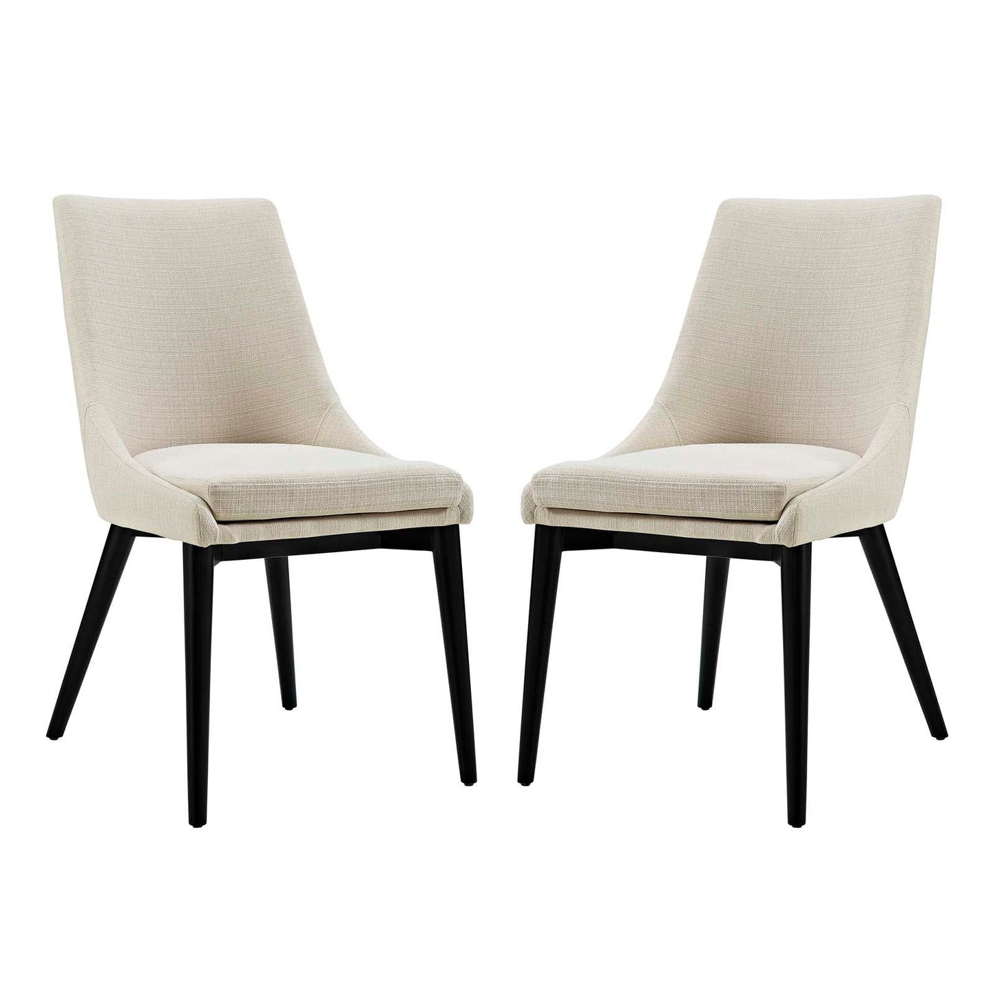 Modway Viscount Set of 2 Fabric Dining Side Chair | Dining Chairs | Modishstore-8