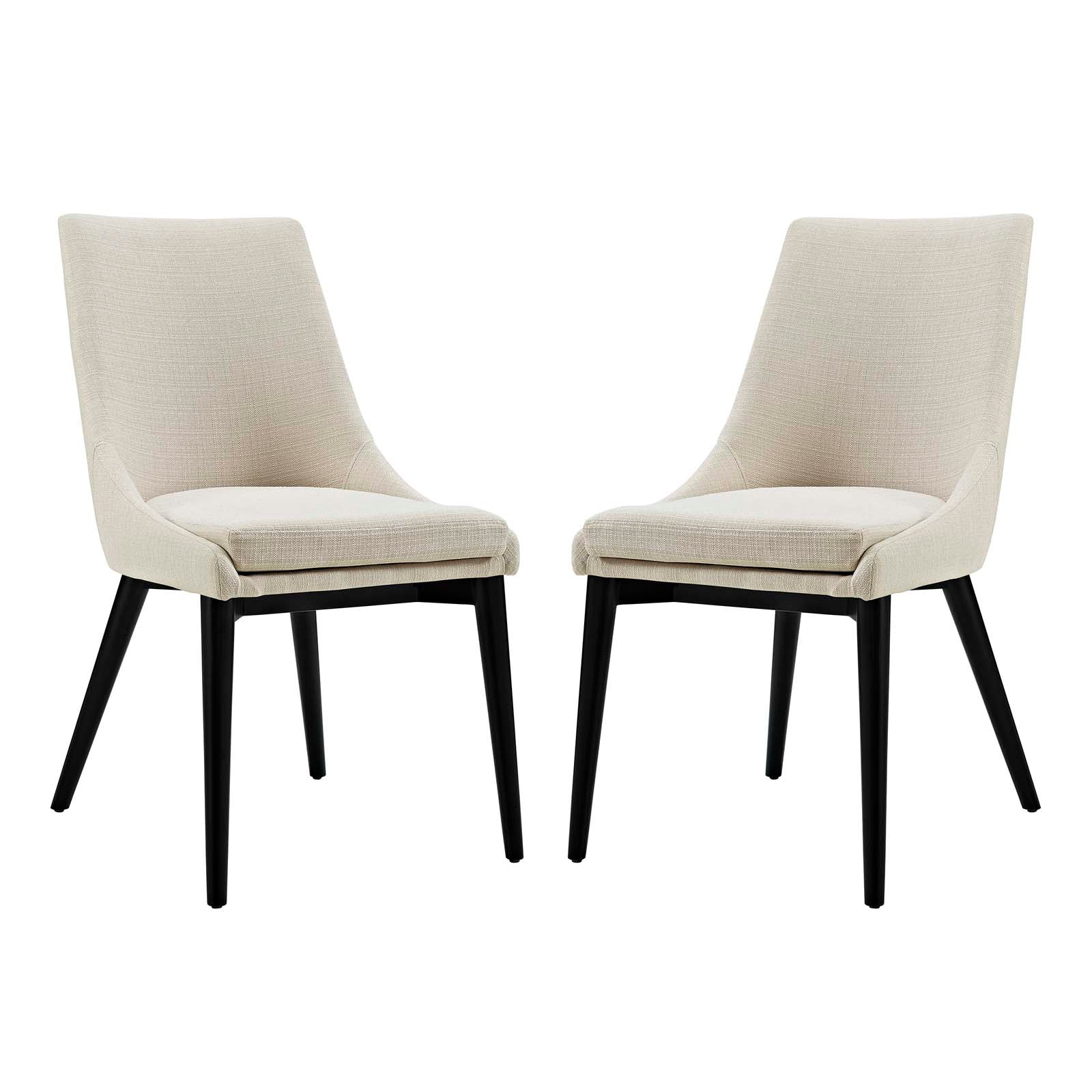 Modway Viscount Set of 2 Fabric Dining Side Chair | Dining Chairs | Modishstore-8