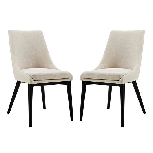 Modway Viscount Set of 2 Fabric Dining Side Chair | Dining Chairs | Modishstore-8