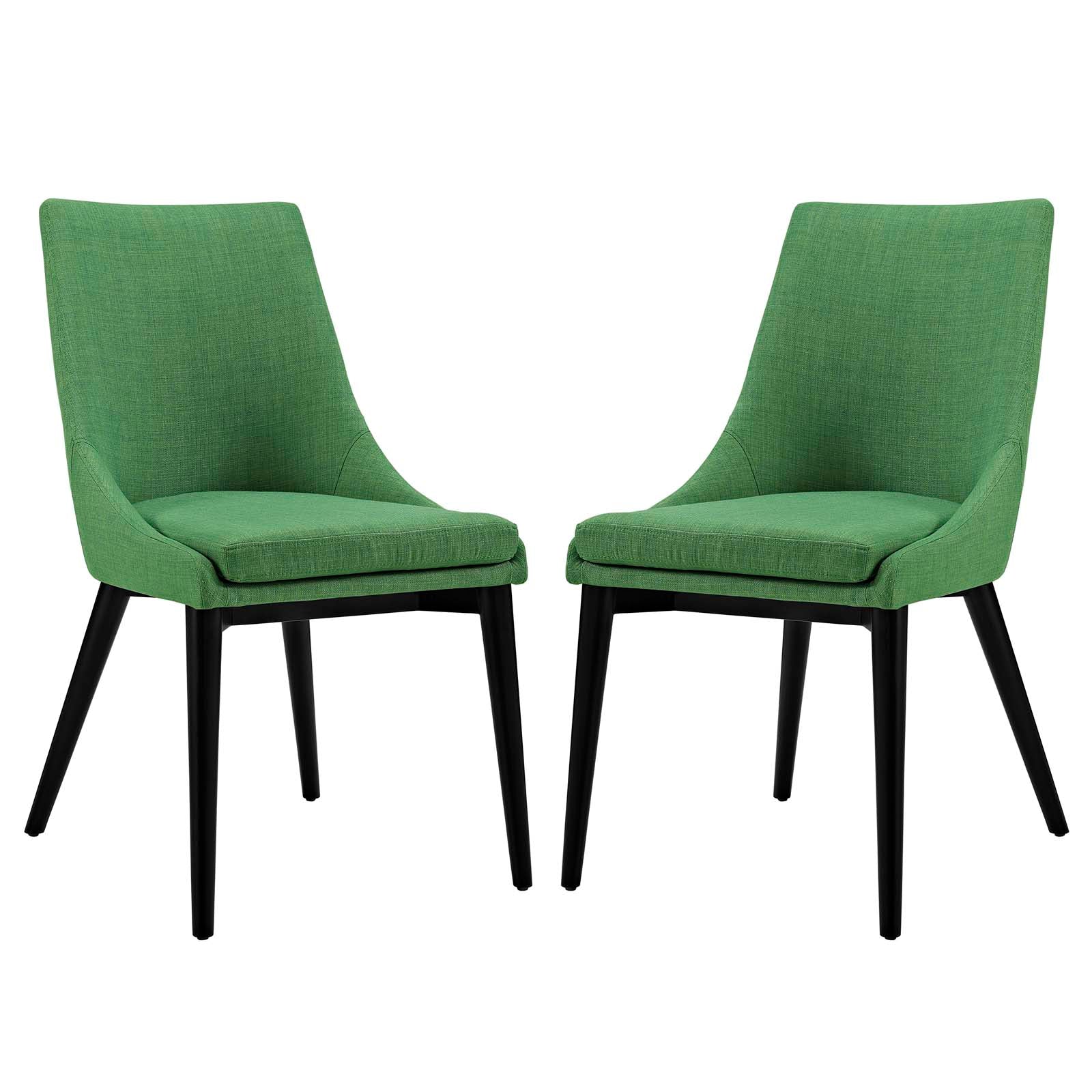 Modway Viscount Set of 2 Fabric Dining Side Chair | Dining Chairs | Modishstore-5