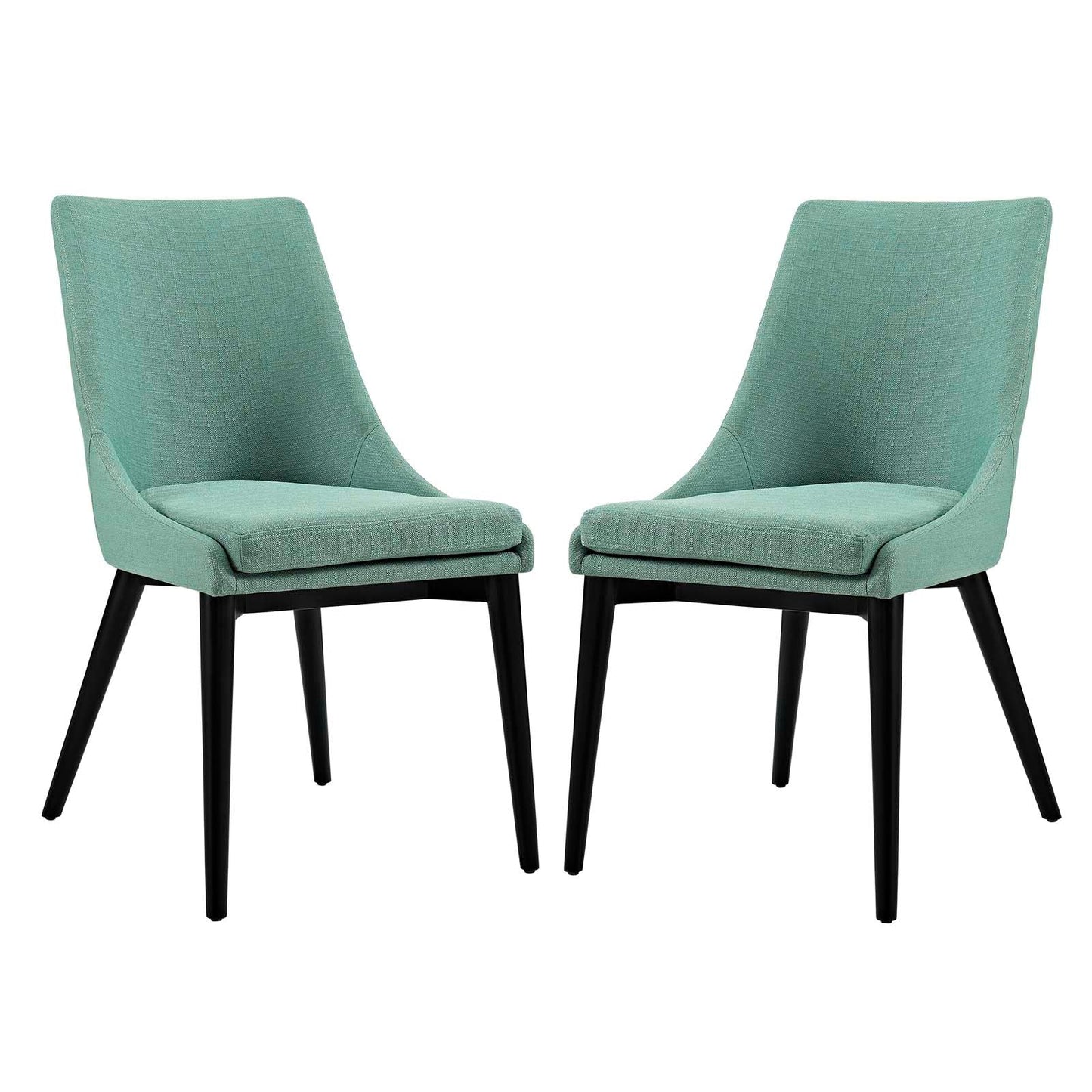 Modway Viscount Set of 2 Fabric Dining Side Chair | Dining Chairs | Modishstore-3