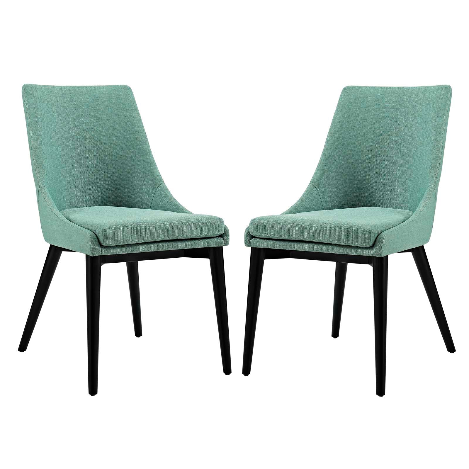 Modway Viscount Set of 2 Fabric Dining Side Chair | Dining Chairs | Modishstore-3