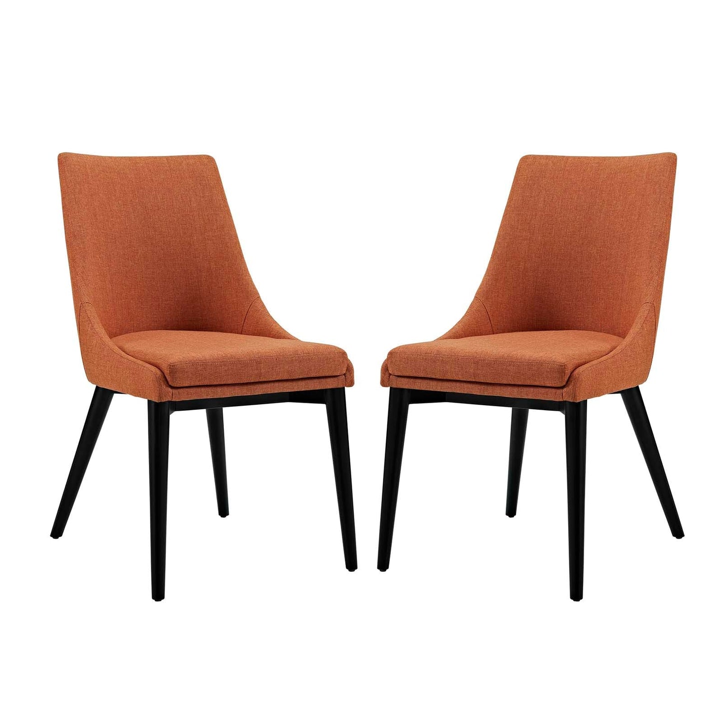 Modway Viscount Set of 2 Fabric Dining Side Chair | Dining Chairs | Modishstore-56