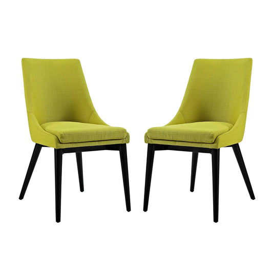 Modway Viscount Set of 2 Fabric Dining Side Chair | Dining Chairs | Modishstore-11