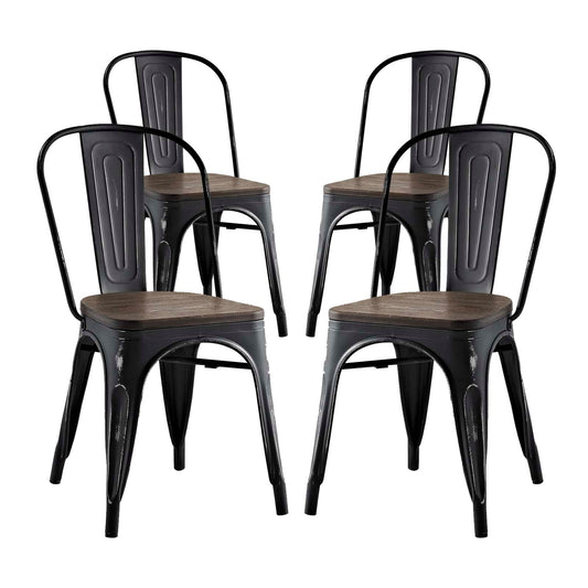 Modway Promenade Set of 4 Dining Side Chair - EEI-2752 | Dining Chairs | Modishstore-3