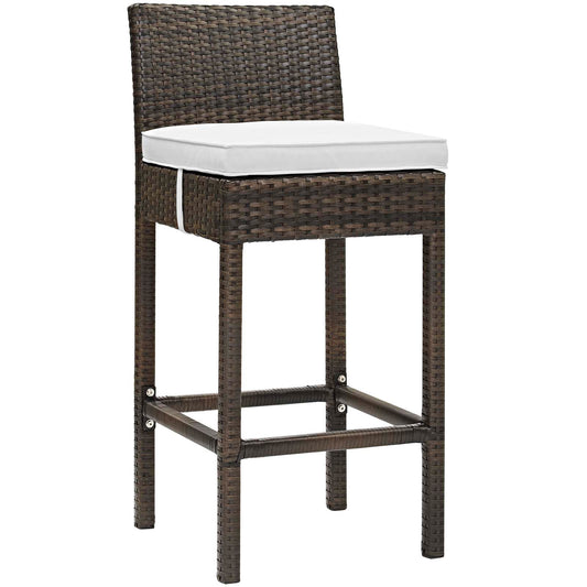 Modway Conduit Outdoor Patio Wicker Rattan Bar Stool | Bar Stools | 
