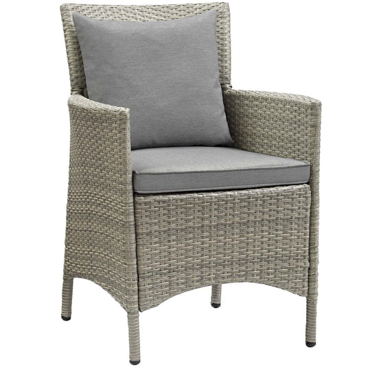 Modway Outdoor Patio Wicker Rattan Dining Armchair | Armchairs | Modishstore-12