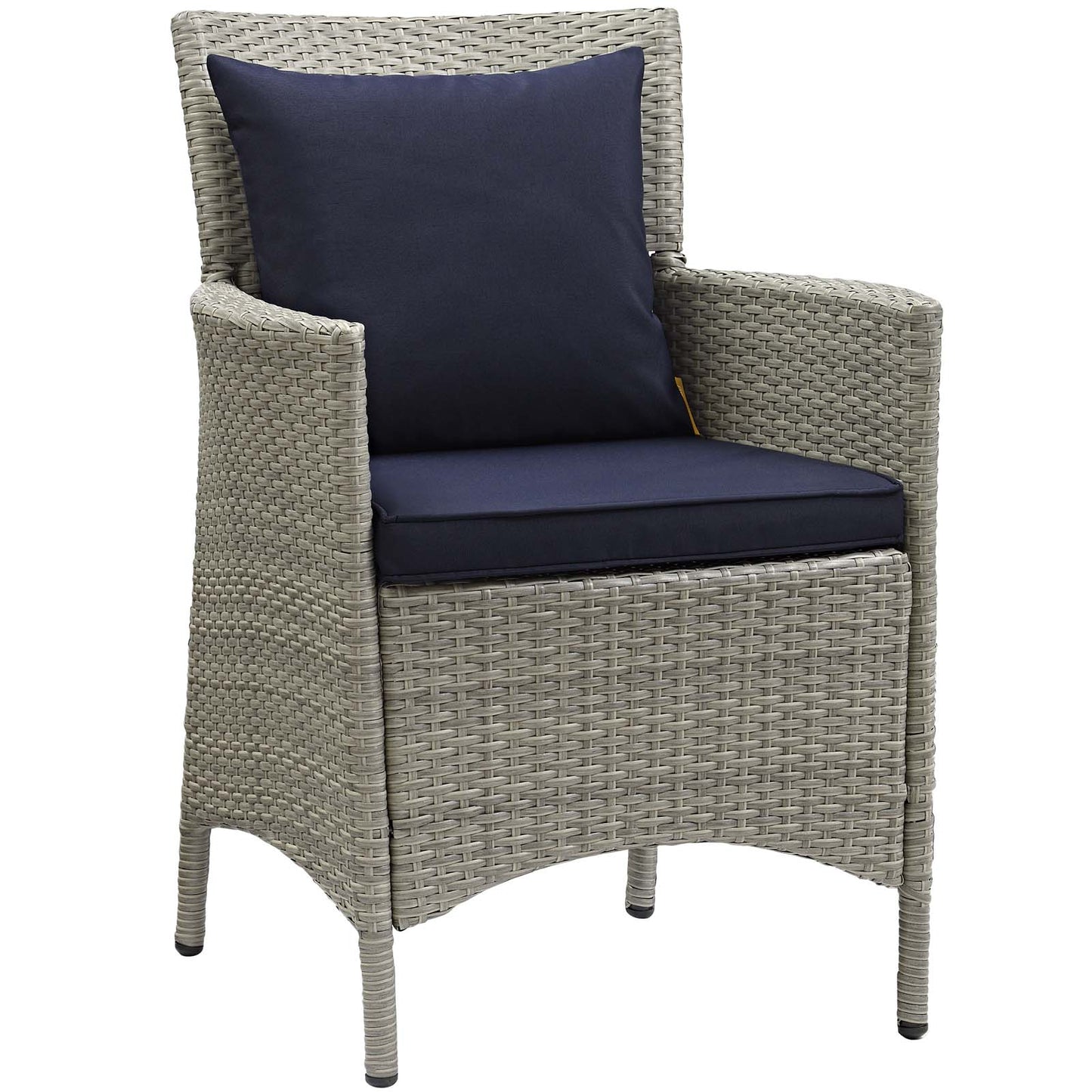 Modway Outdoor Patio Wicker Rattan Dining Armchair | Armchairs | Modishstore-6