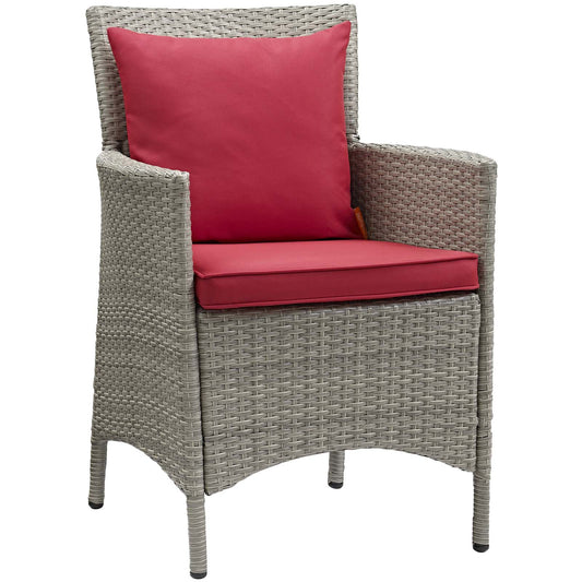 Modway Outdoor Patio Wicker Rattan Dining Armchair | Armchairs | Modishstore-9