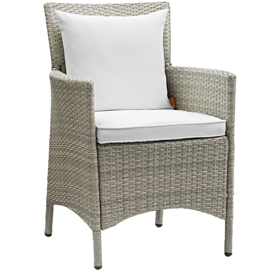 Modway Outdoor Patio Wicker Rattan Dining Armchair | Armchairs | Modishstore-11