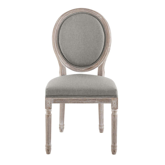 Modway Emanate Vintage French Upholstered Fabric Dining Side Chair | Dining Chairs | 
