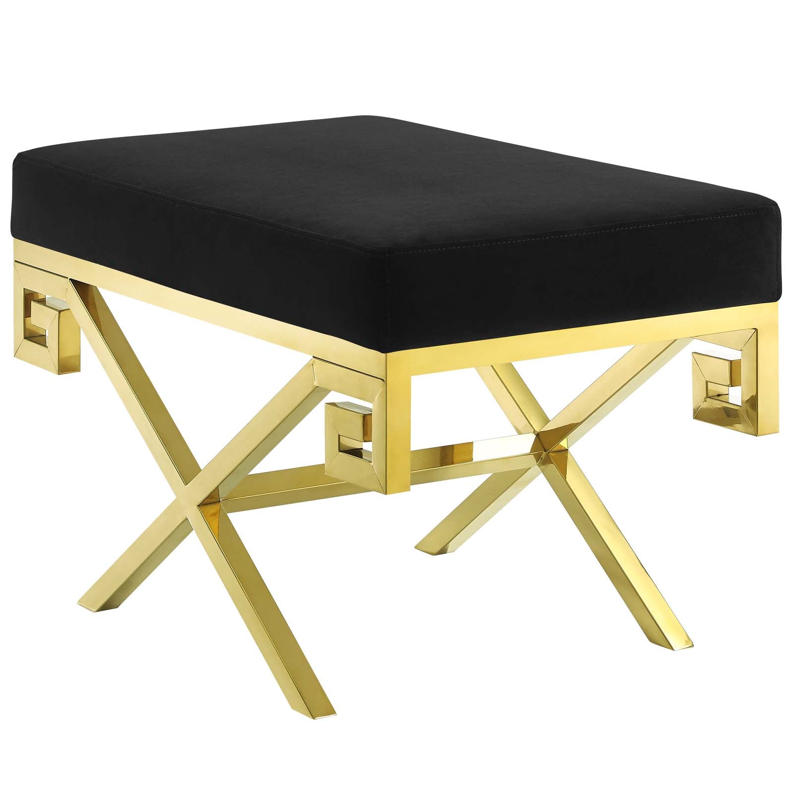 Rove Velvet Performance Velvet Bench By Modway - EEI-2879 | Benches | Modishstore