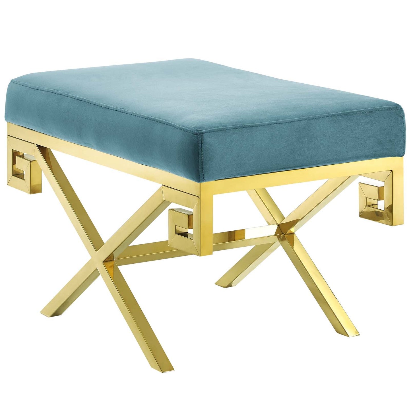 Rove Velvet Performance Velvet Bench By Modway - EEI-2879 | Benches | Modishstore - 4
