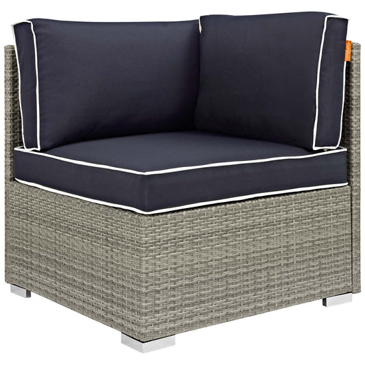 Modway Repose Outdoor Patio Corner | Outdoor Chairs | Modishstore-4