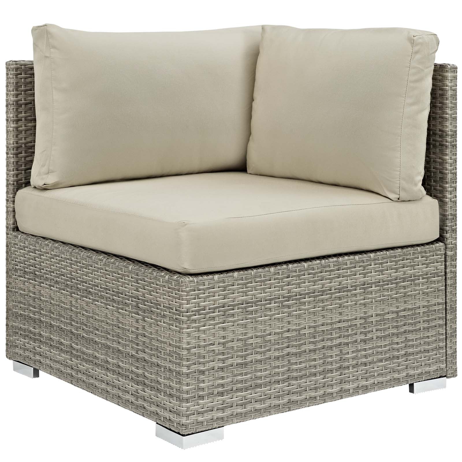 Modway Repose Sunbrellaå¨ Fabric Outdoor Patio Corner | Outdoor Patio | Modishstore-2