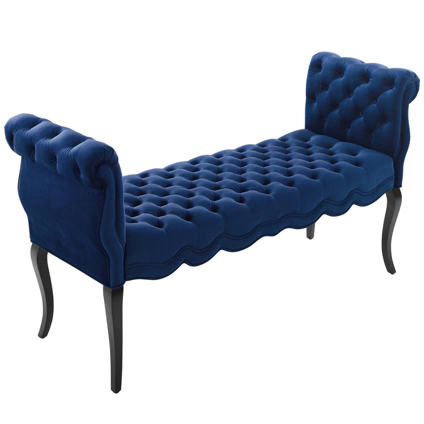 Modway Adelia Chesterfield Style Button Tufted Performance Velvet Bench | Stools & Benches | 