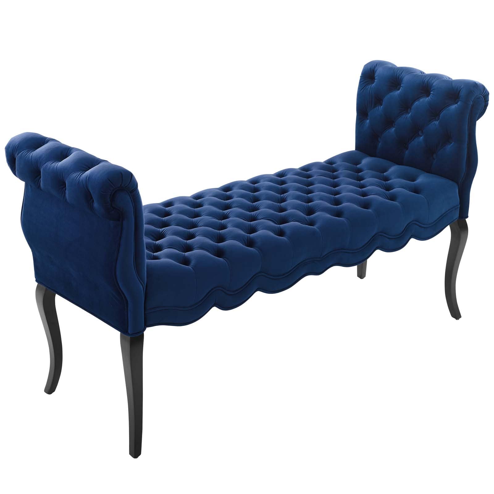 Modway Adelia Chesterfield Style Button Tufted Performance Velvet Bench | Stools & Benches | 
