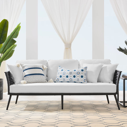 Modway Stance Outdoor Patio Aluminum Sofa | Outdoor Sofas, Loveseats & Sectionals | Modishstore-4