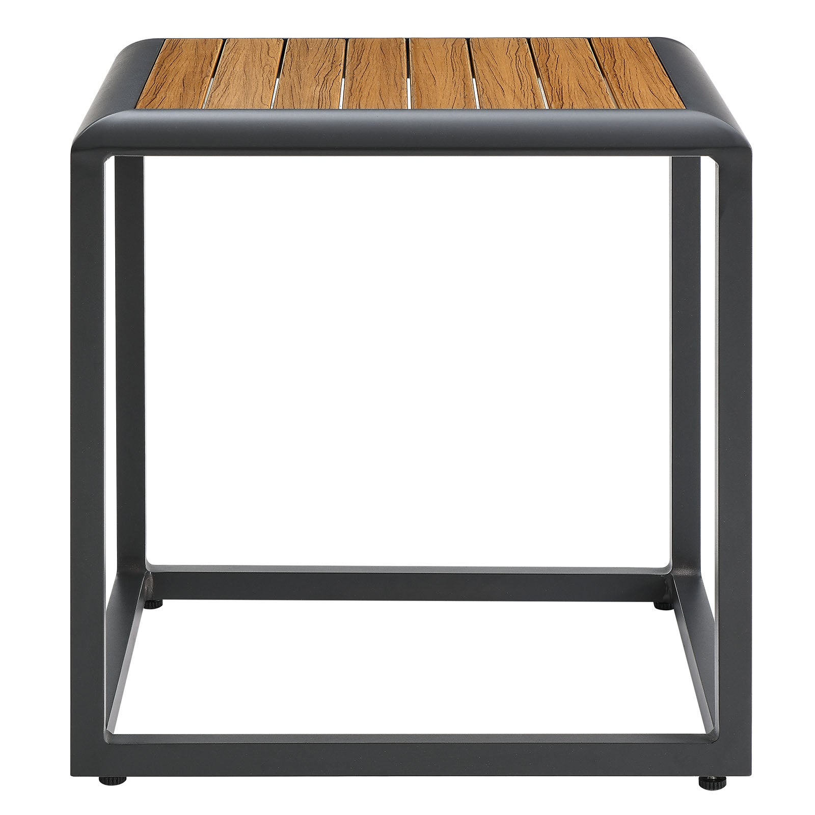 Modway Stance Outdoor Patio Aluminum Side Table | Side Tables | Modishstore-5